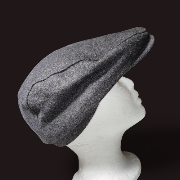 DOCKERS Hipster Flat Cap Peaky Blinders Baker Boy Hat - Picture 1 of 8